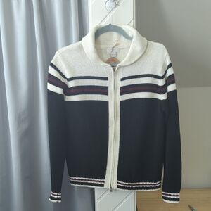 Christopher & Banks Black and White Cardigan